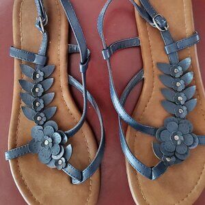 Flower Designed Sandals